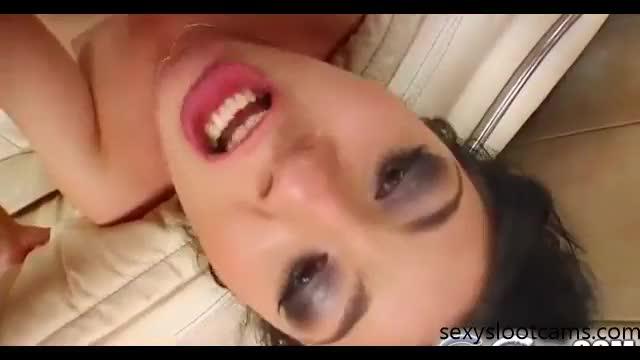 Bukkake brunette pussy shaved